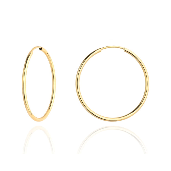 Cercei Creole Aur 14k, 3 cm