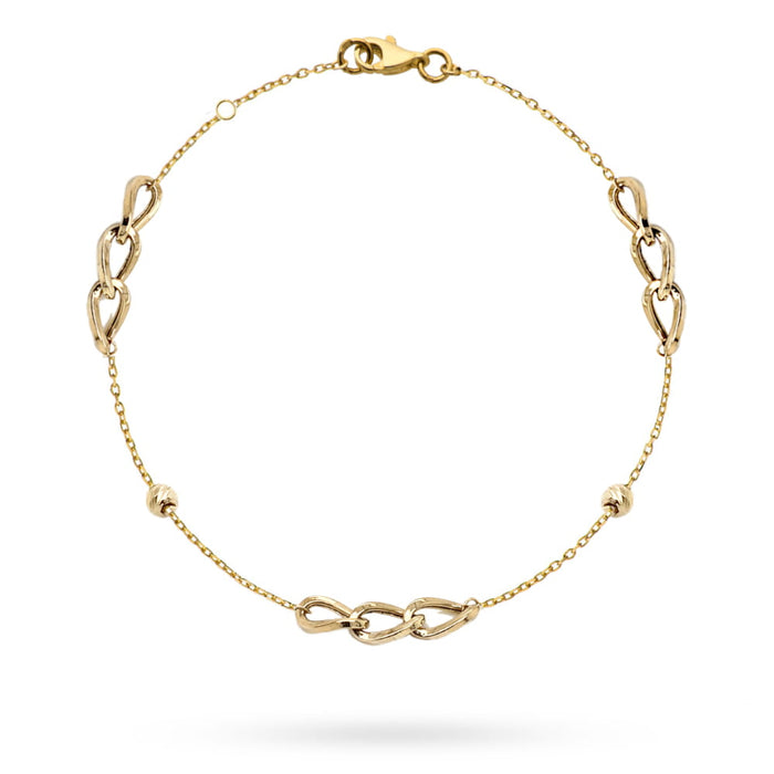 Bratara Lant cu Zale- Aur 14k