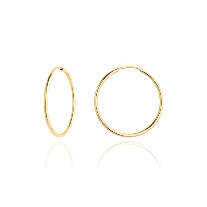 Cercei Creole Aur 14k, 2.2cm