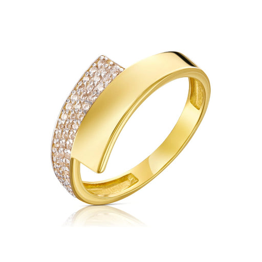 Inel de aur 14k cu zirconii