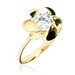 Inel elegant din Aur 8K cu floare 2.884