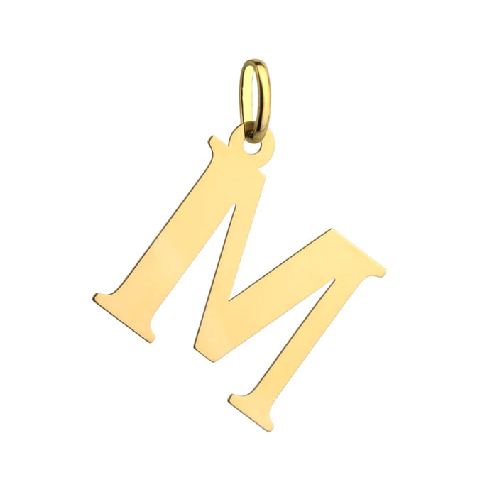 Pandantiv Aur Literă M Mare