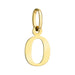 Pandantiv Aur 14K cu Litera O, 25x14 mm