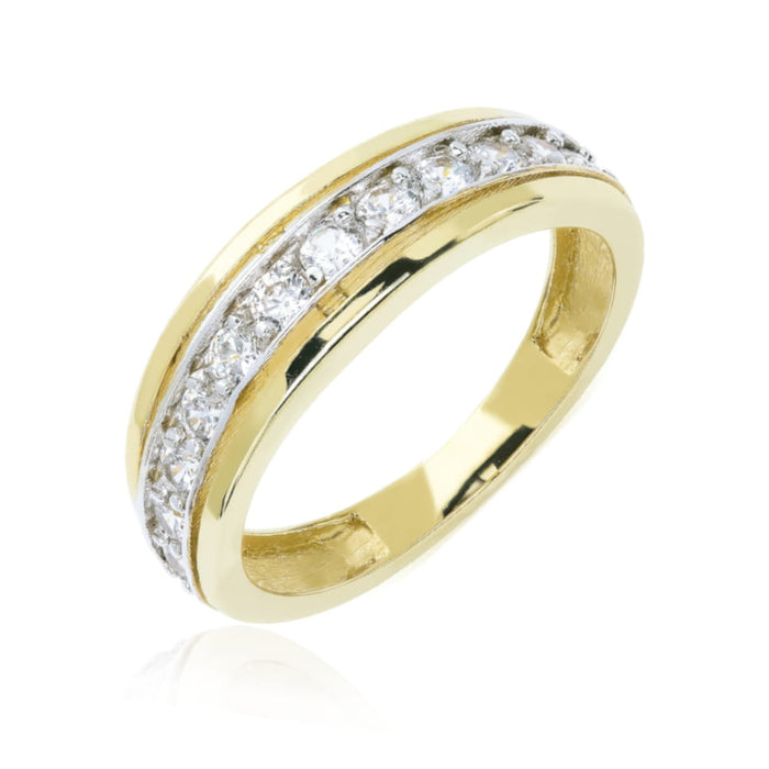 Verighetă din Aur 8K cu Inel cu Pietre 3.1502