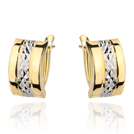 Cercei Aur 14k cu Model Ajurat