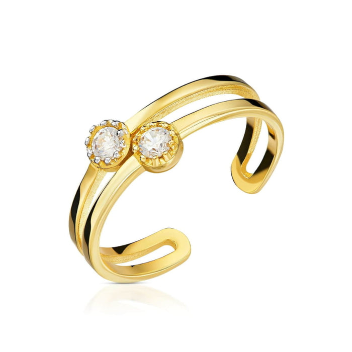 Inel tip verighetă dublă din Aur 8K 3.1617