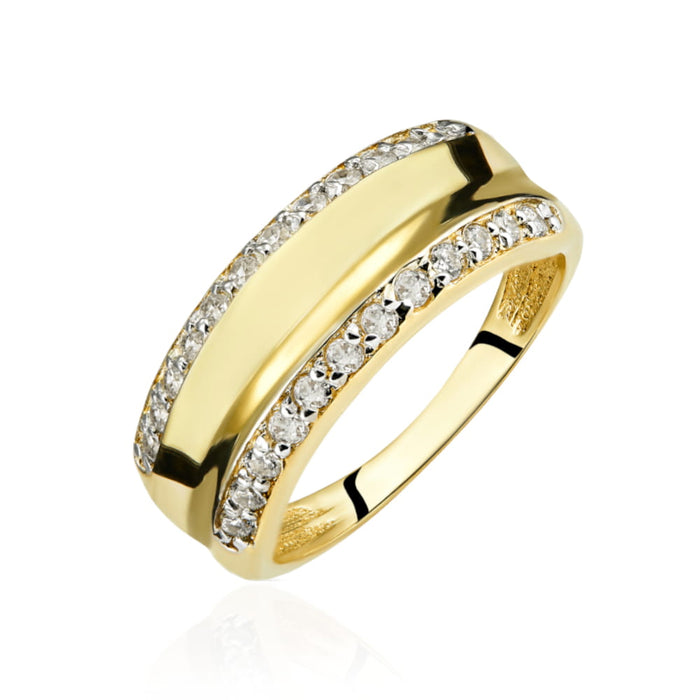 Inel Aur 8K cu Zirconiu