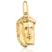 Medalion Aur Cu Chipul Lui Isus Aur 14K