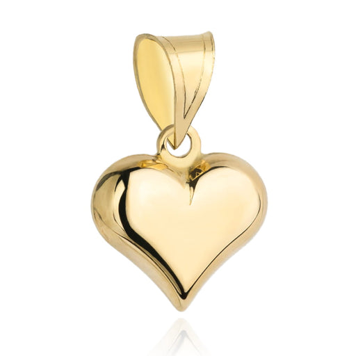Pandantiv inimă cu Model din Aur 14k