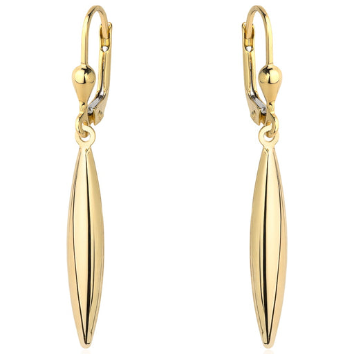 Cercei Aur 14k cu Model Alungit