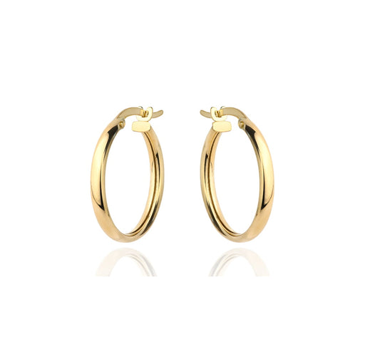 Cercei Aur 14k cu Creole Netede