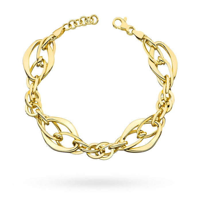 Bratara Aur 14k cu Zale Impletite