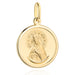 Medalion Banut Aur 14k cu Maica Domnului