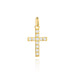 Cruce de aur cu zirconi