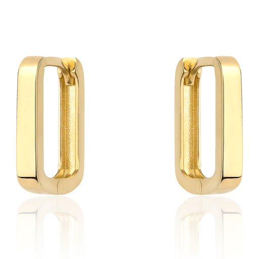 Cercei Aur 14k cu Creole Netede