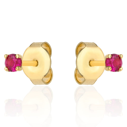 Cercei Aur 14k cu Zirconii Roz