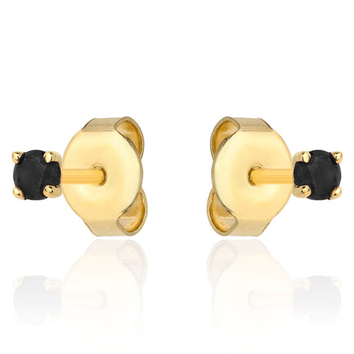 Cercei Aur 14k cu Zirconii Negre