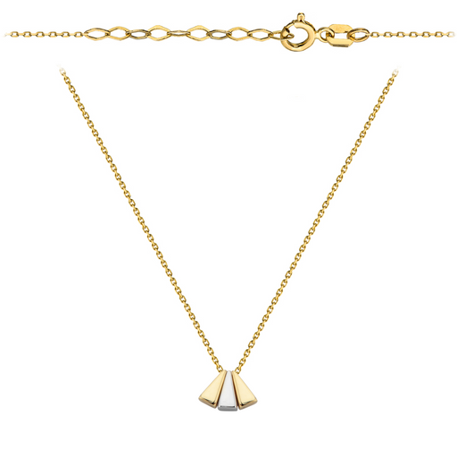 Colier Aur 14k cu Model Triunghi