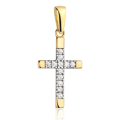 Cruciuliță din Aur cu Zirconii