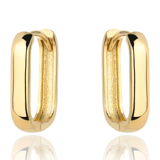 Cercei Aur 14k cu Creole Netede