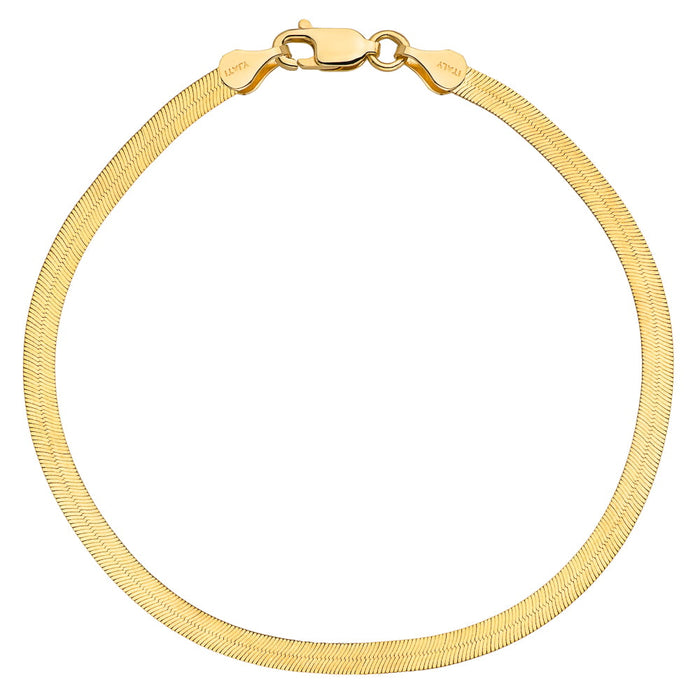 Brățară Elegantă Tip Bandă din Aur 14K