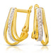 Cercei Rafinați din Aur 8K cu Zirconii
