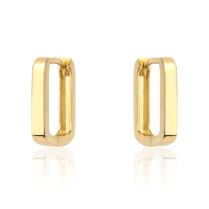 Cercei Aur 14k cu Creole Netede