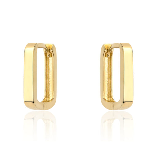 Cercei Aur 14k cu Creole Netede