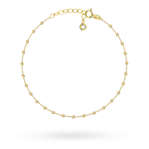 Bratara Aur 14k cu Bilute si Zircon Alb