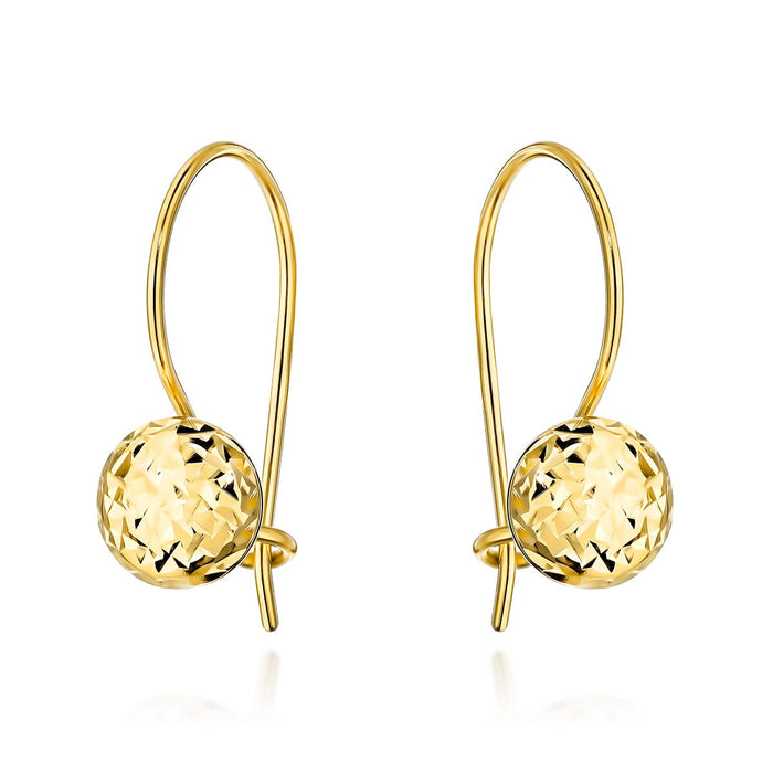 Cercei Aur 14k cu Bilute