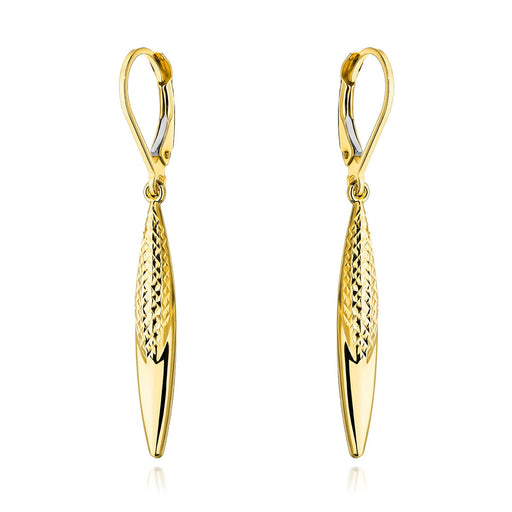 Cercei Aur 14k cu Model Ajurat