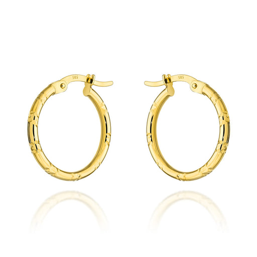 Cercei Creole Aur 14k cu Model