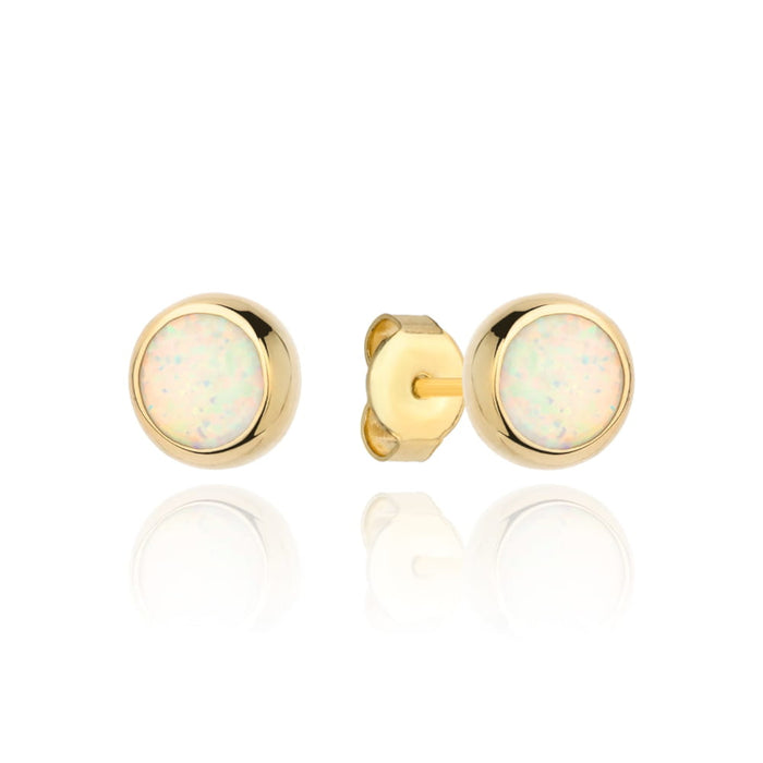 Cercei Aur 14k cu Opal