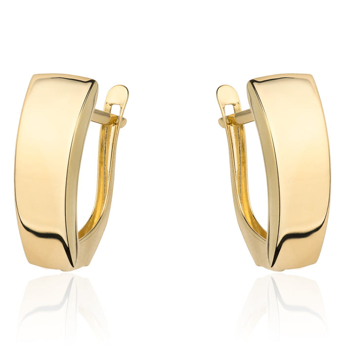 Cercei cu Inchizatoare Englezeasca - Aur 14k