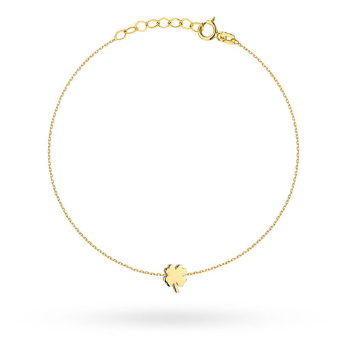 Bratara Lant cu Trifoi- Aur 14k