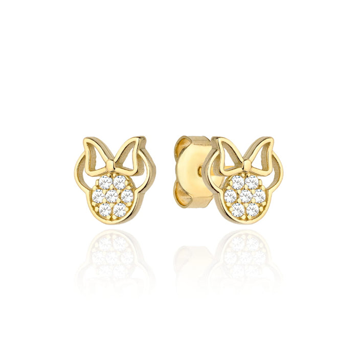 Cercei Aur 14k cu Soricel cu Fundita