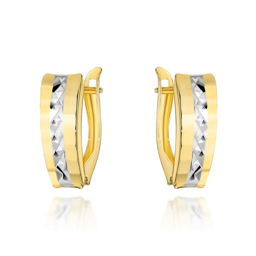 Cercei Aur 14k cu Model Ajurat