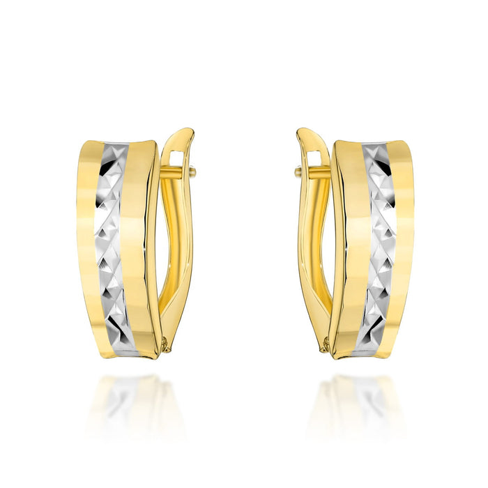 Cercei Aur 14k cu Model Ajurat