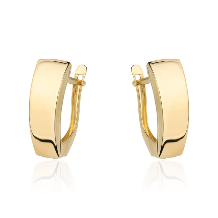 Cercei cu Inchizatoare Englezeasca - Aur 14k