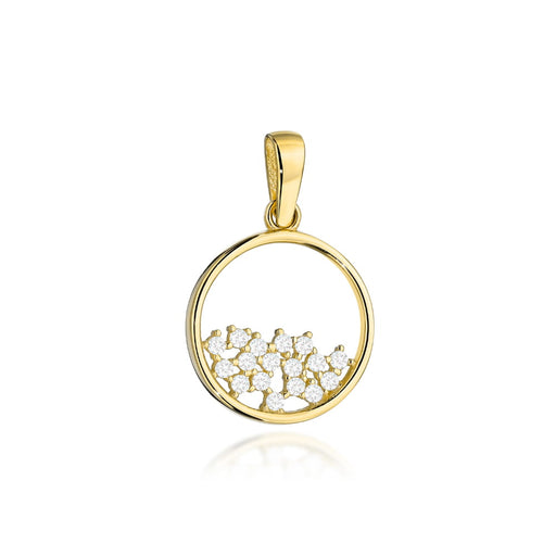 Pandantiv Aur 14K cu Zirconii