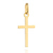 Cruciuliță Clasic Mare Din Aur 14K