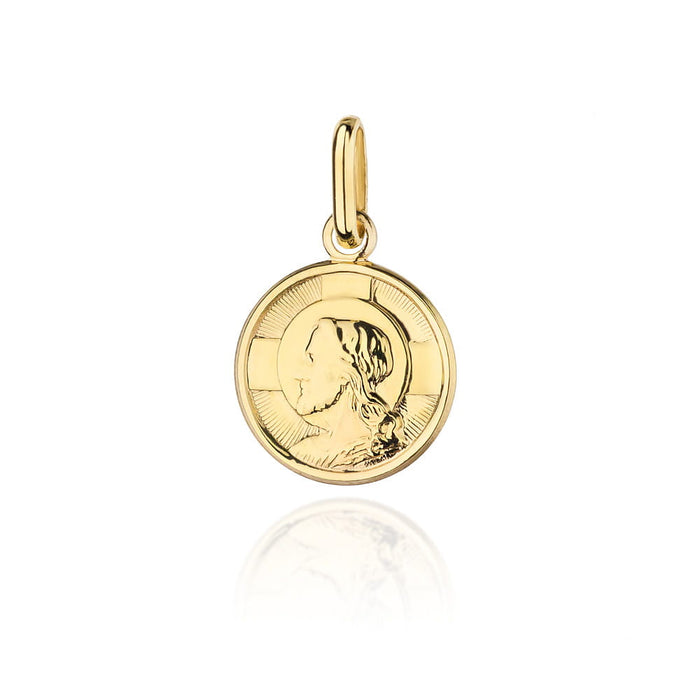 Medalion Aur 14k cu Iisus Hristos