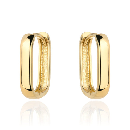 Cercei Aur 14k cu Creole Netede