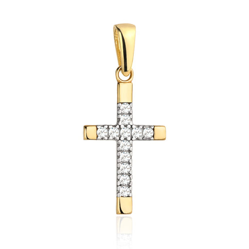 Cruciuliță din Aur cu Zirconii