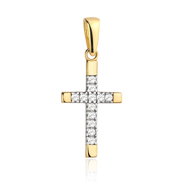 Cruciuliță din Aur cu Zirconii