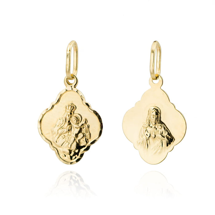 Medalion Romb Aur 14k