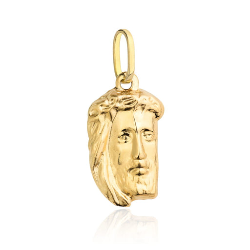 Medalion Aur Cu Chipul Lui Isus Aur 14K