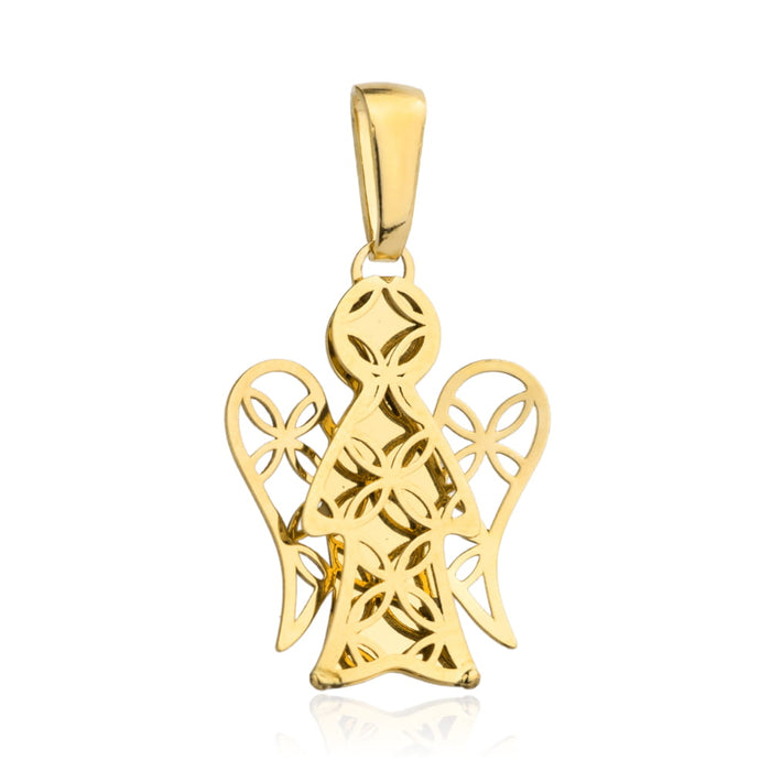 Pandantiv Aur 14k cu Ingeras Ajurat