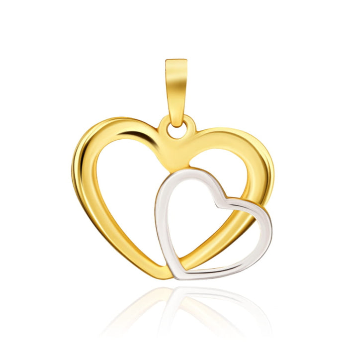 Pandantiv Aur 14k cu Inimioare