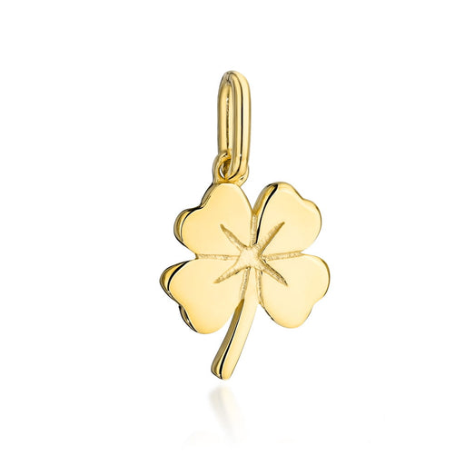 Pandantiv cu Trifoi din Aur 14k